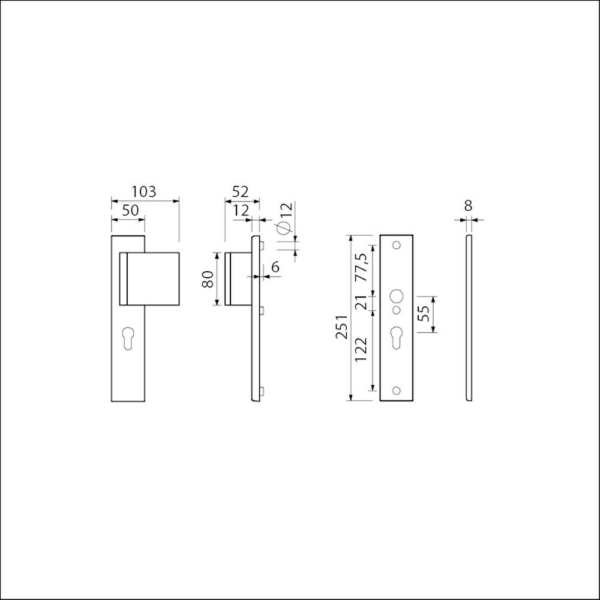 Ami vhb 251/50 pc55 lang ls zonder dkr F2