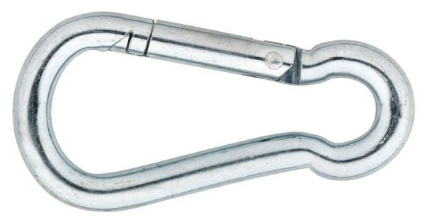 Karabijnhaak vz 60x6mm A-kwaliteit