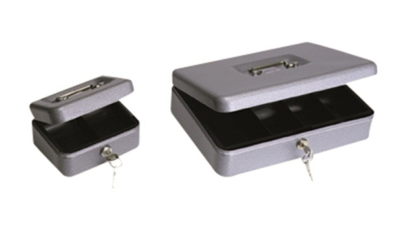 GELDKIST M/INZET GRIJS 11044