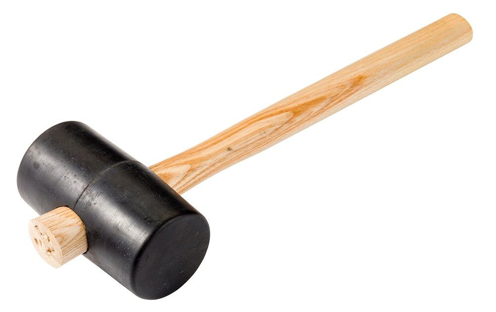 RUBBER HAMER 1 HARD ZWART