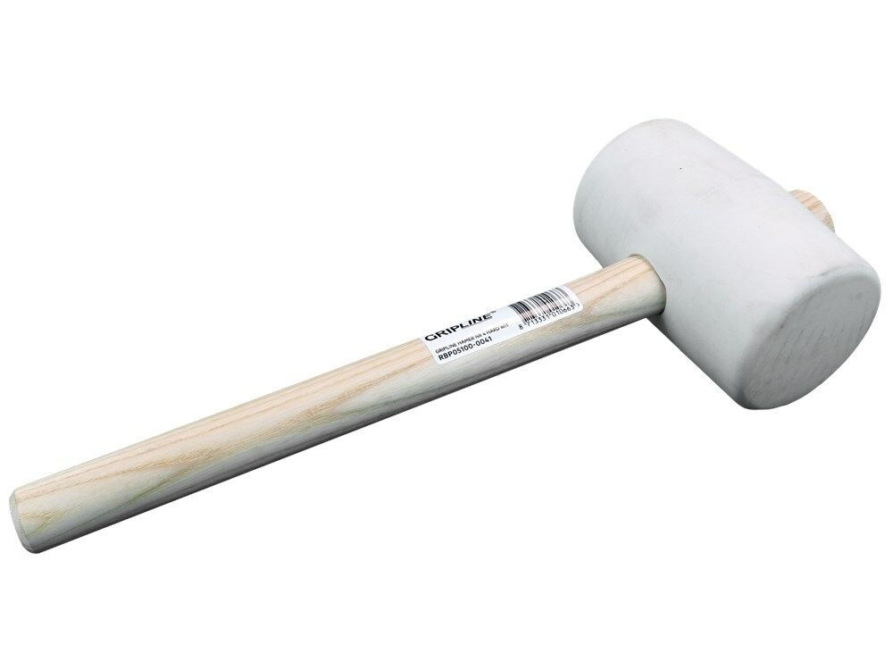 RUBBER HAMER NO. 4 HARD WIT