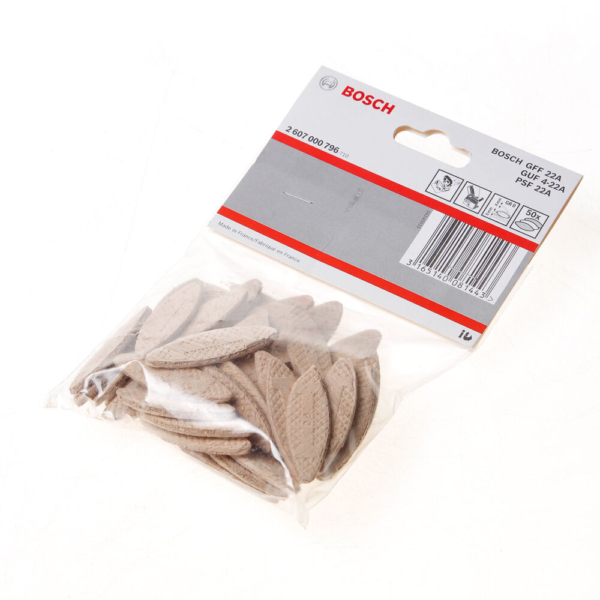 Lamellen deuvels 45x15x4 gr.0 (50)