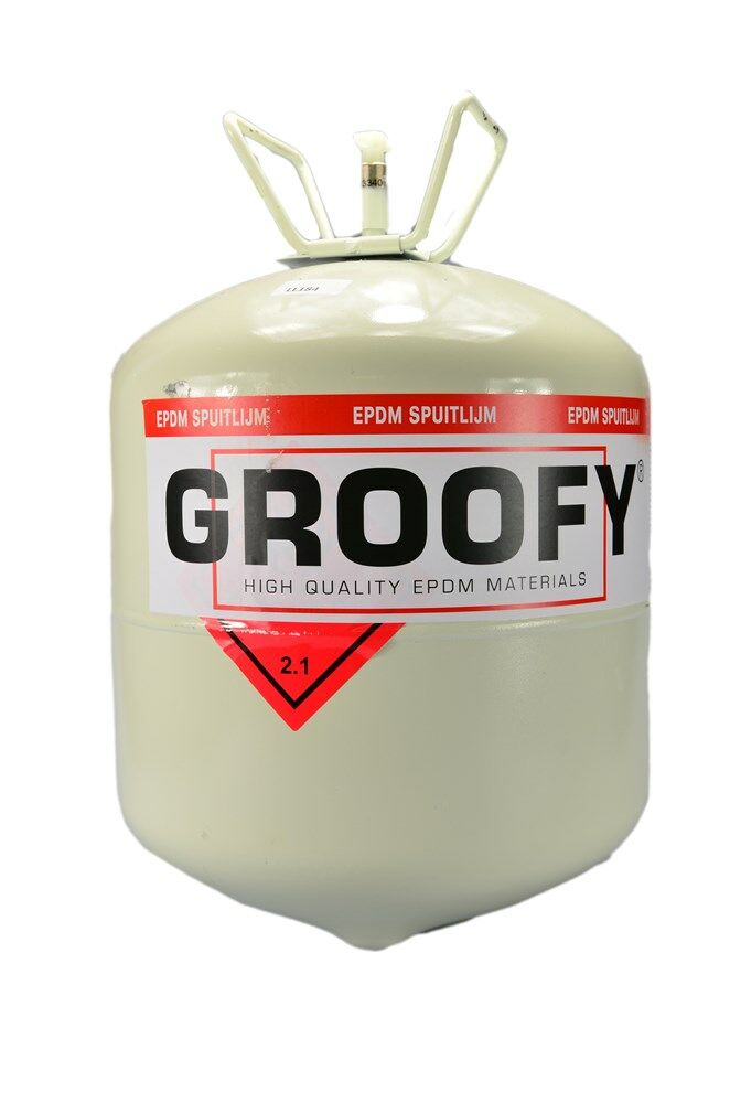 Groofy epdm spuitlijm drukvat (17kg)