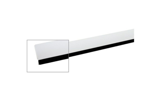 Door-Line tochtstrip opbouw alu prof. met rvs cover L=950mm