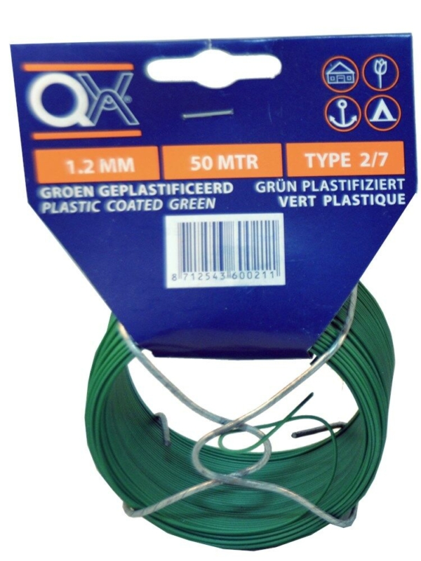 BINDDRAAD NR2/7 GRN 50MX1.2MM