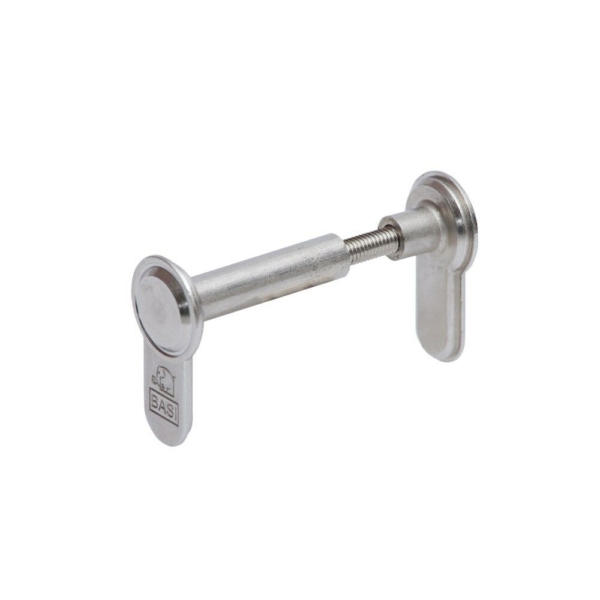 Blindcilinder BZV 100 verstelbaar 45-125mm mat vernikkeld