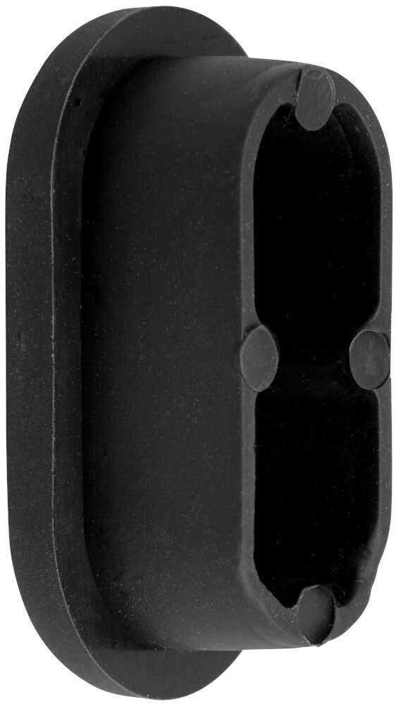 DEURBUFFER LOS ZWART 4709-80E