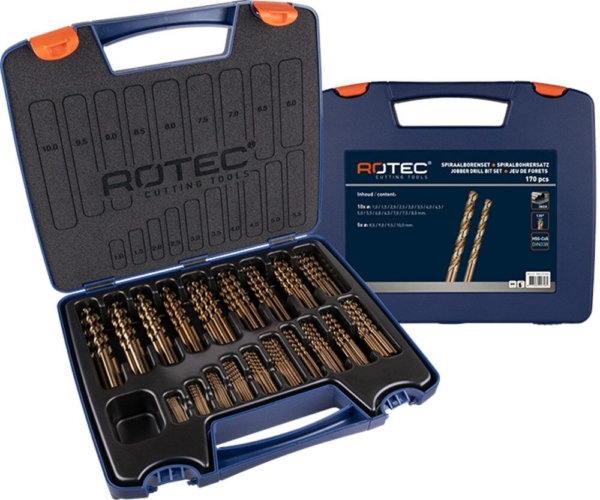 Goldline spiraalboren cobalt 1-10mm (170dlg)