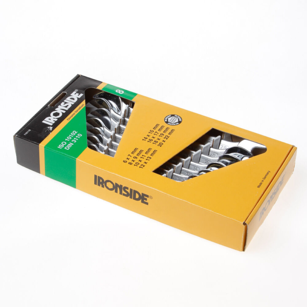 Steeksl.set 8dlg 6-22mm