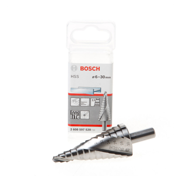 Trappenboor HSS-G 13 traps 6-30mm