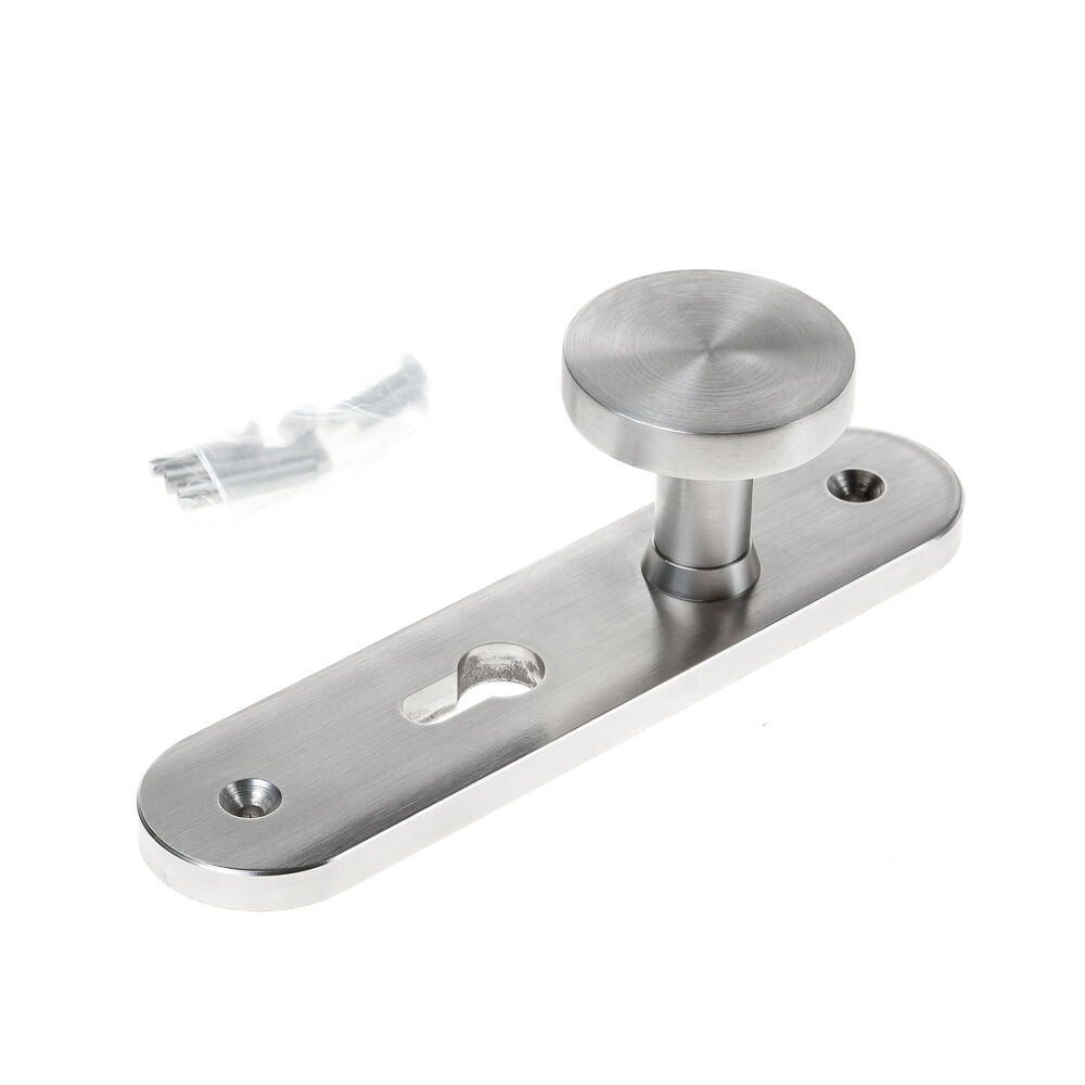 Knopschild rvs massief afgerond PC55