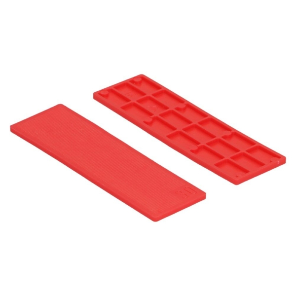 Beglazingsblokje 30X3mm rood (100st)