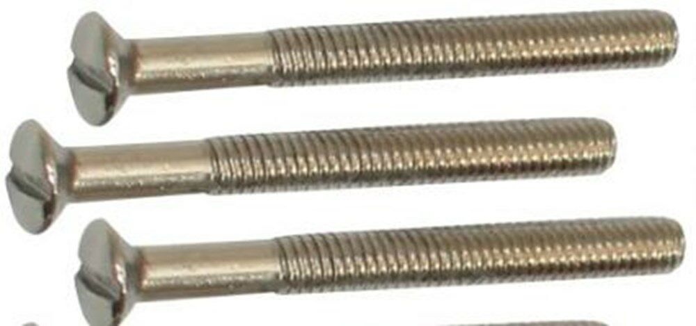 Patentbout mess vernikkeld M4x45mm,zelfborgend