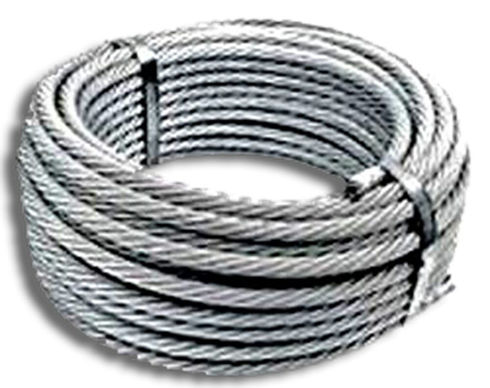 Staaldraadkabel rvs 4mm (10mtr)