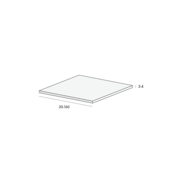 Platprofiel kunststof 30x2mm zwart (5.2mtr)