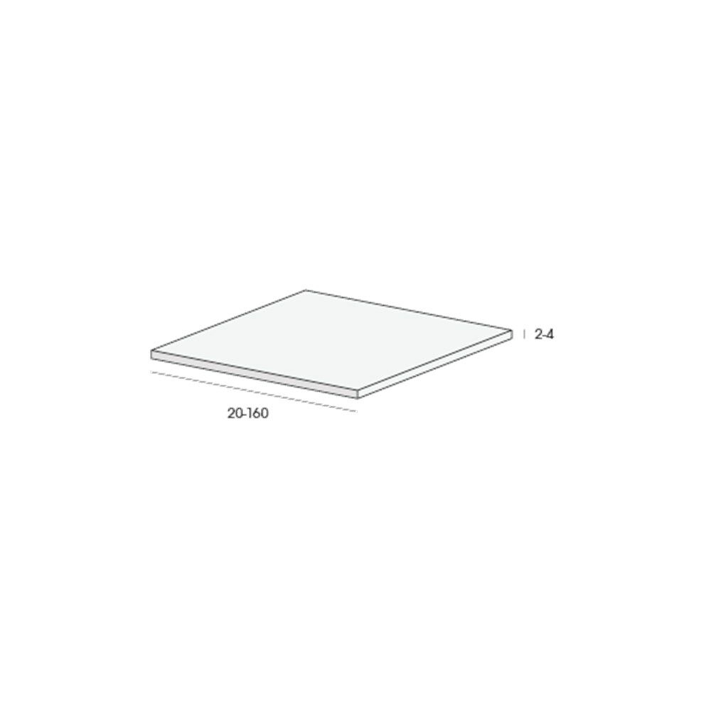 Platprofiel kunststof 30x2mm zwart (5.2mtr)