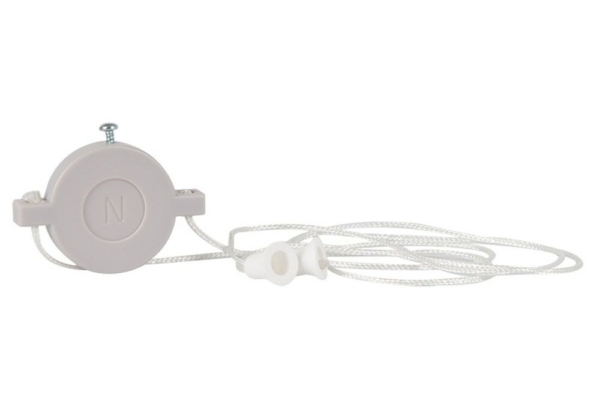 Draaidop dia 44mm tbv alu. schuifroosters