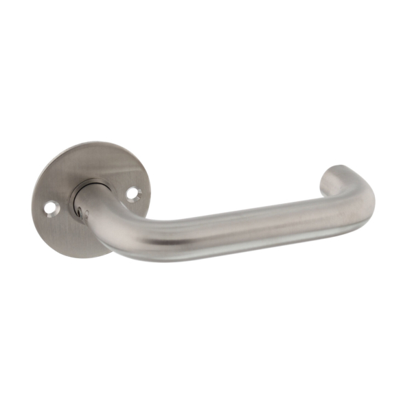 P+E Gatdeel deurkruk U-model op ronde rozet 8