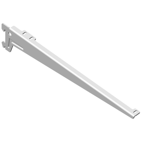 Winkelträger 10300 L.380mm p.Träger 55kg STA weiß