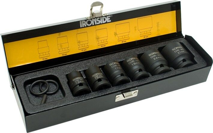 Slagmoerdoppenset 1/2" 6dlg