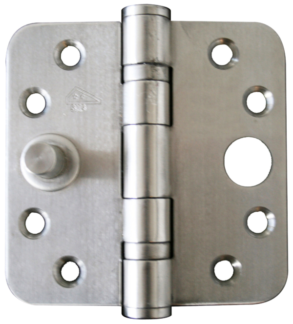 scharnier skg*** 89x89 ronde hoek rvs met nok