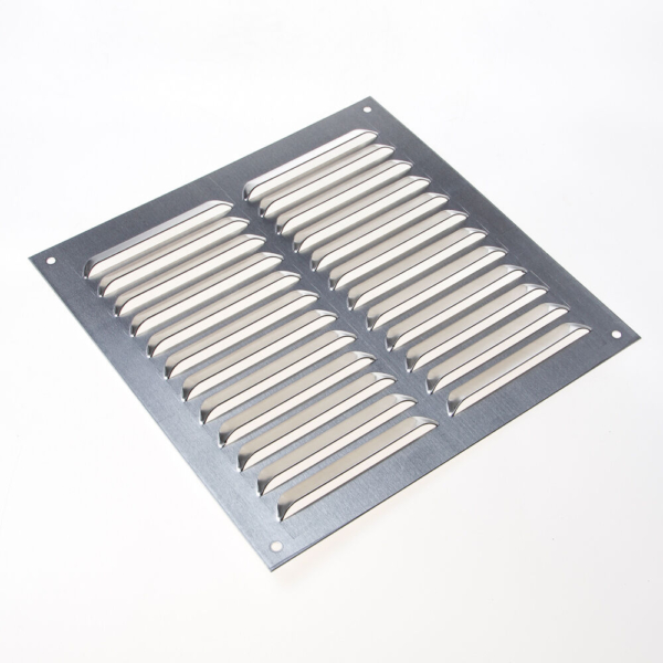 Schoepenrooster 25x25 alu