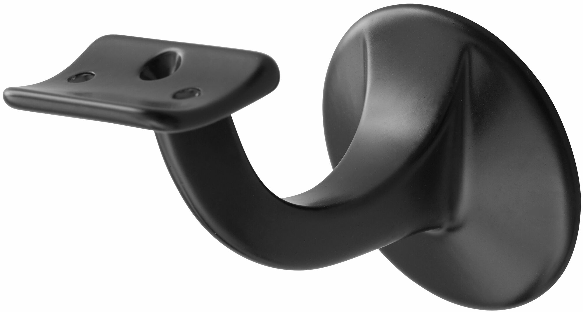 Leuninghouder 65 hol M8 zwart 3501-70