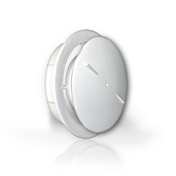 Vent.rooster afsl.rond 12cm 689A