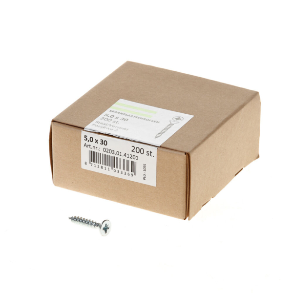 Spaanpl.schr.vz pk pz2 5.0X30