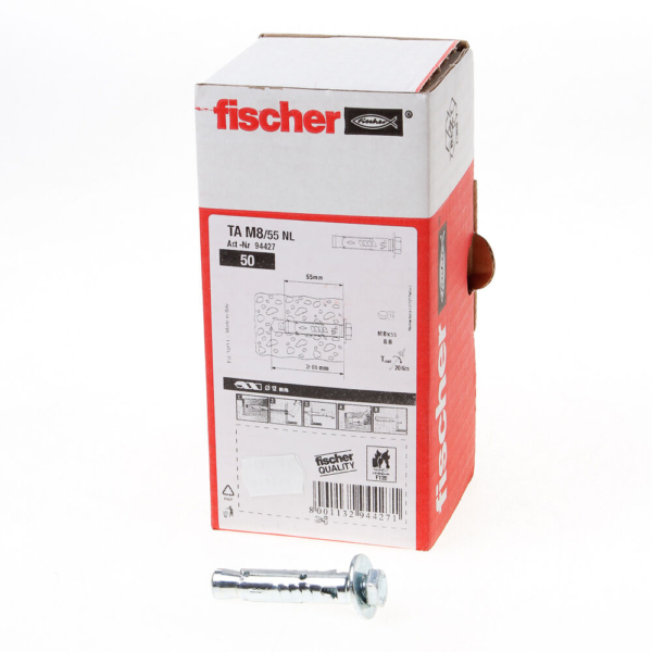 Gordingschoenanker ta m8/ 55