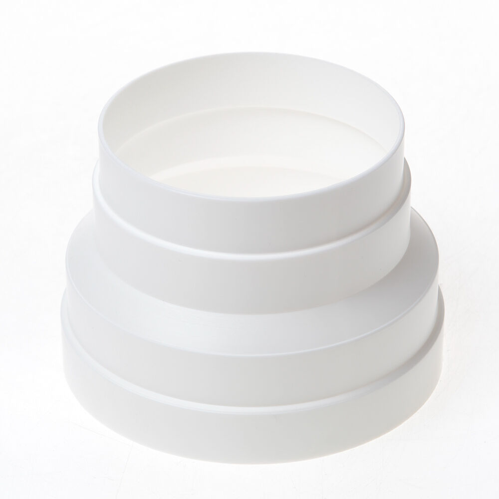 Verloop pvc wit 100-125