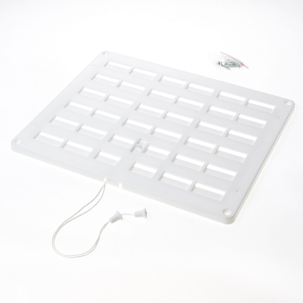 Vent.rooster afsl.30x25 wit