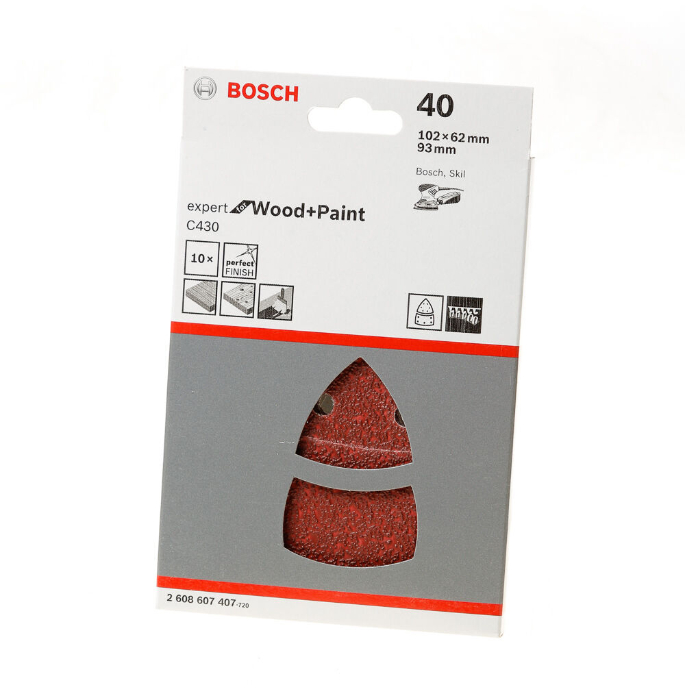 Schuurbladset 102x62/93mm k40(10)