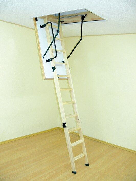 Woodytrex-De Luxe 3-dlg zoldertrap 120 x 70
