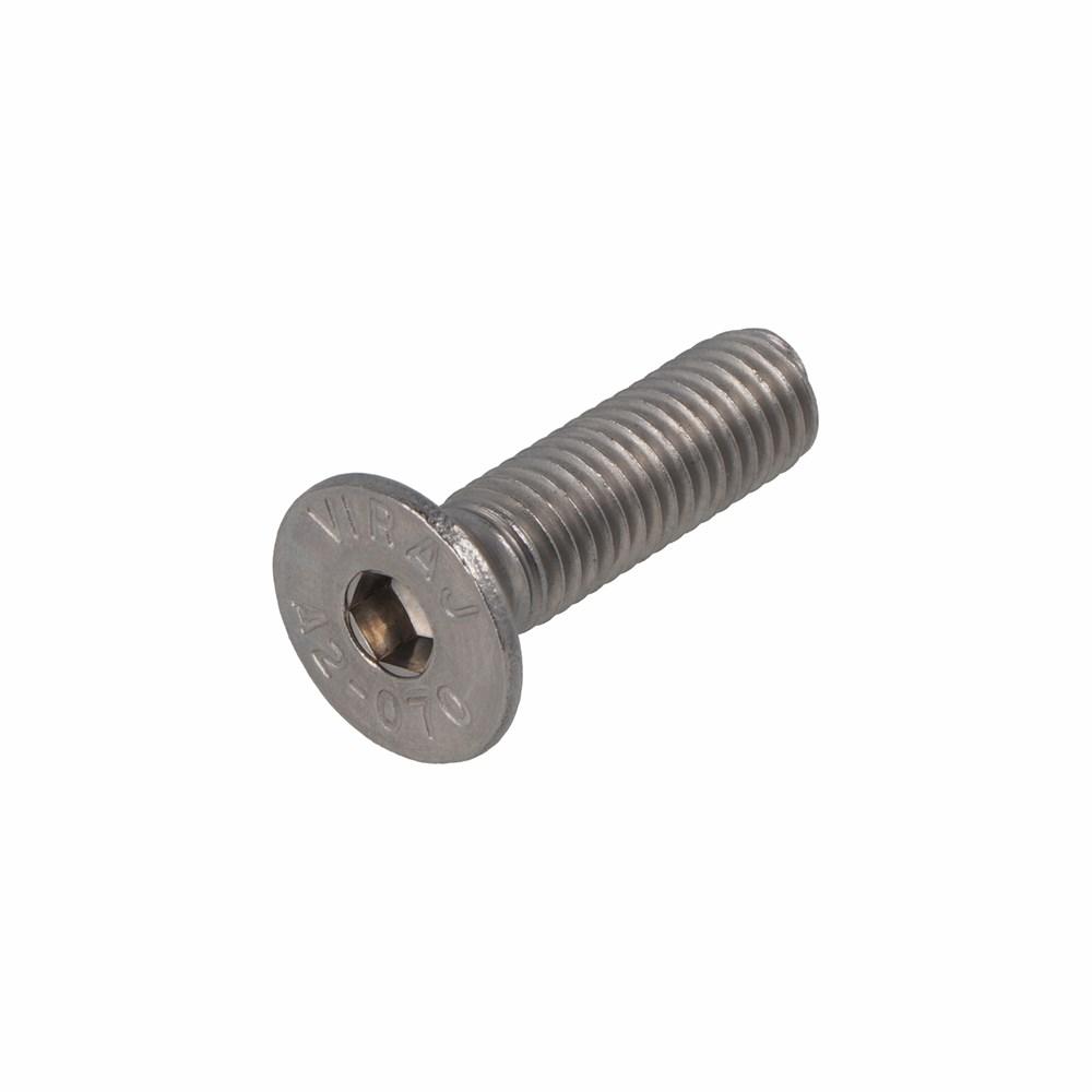 Inbusbout rvs A2 pk M10x50mm DIN7991