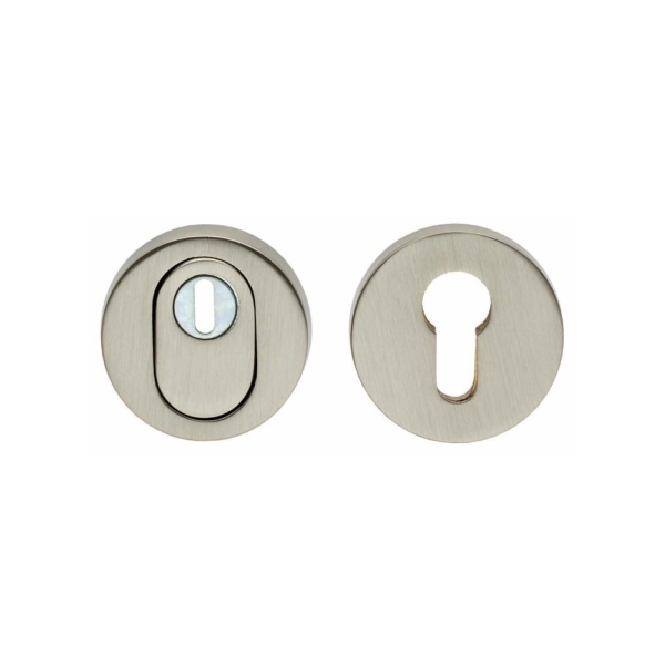 Veiligheidsrozet SKG3 met KTB nikkel mat