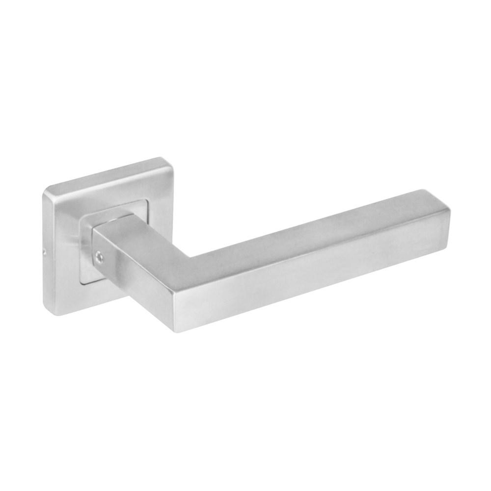 Deurkr.Vierkant vierk.rozet rvs geborst.