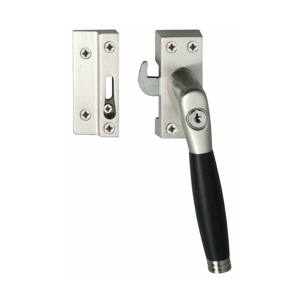 Raamsl. Ton 222 afsl. rechts nikkel mat/ebben