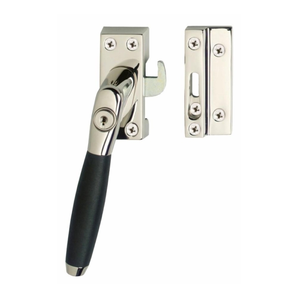 Raamsl. Ton 400 afsl. SKG* links nikkel/ebben