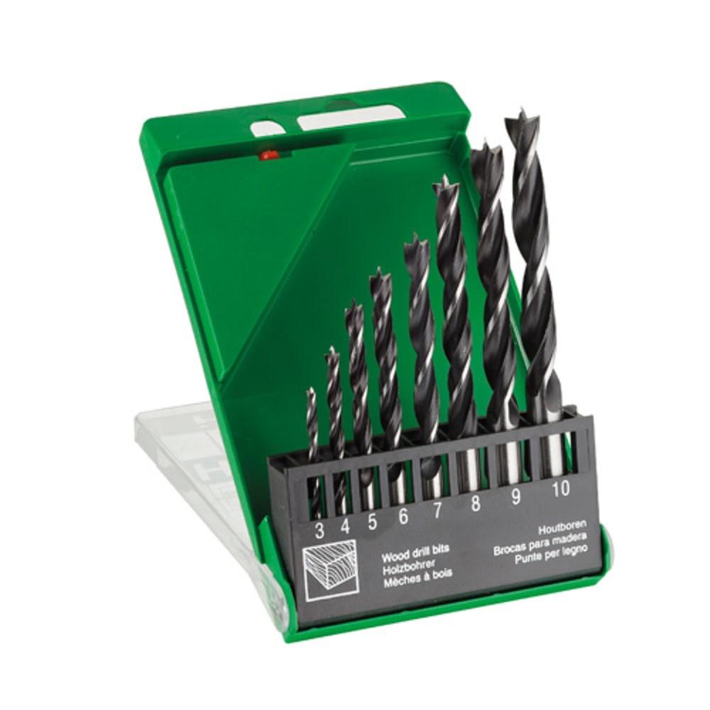 Houtspiraalboor casette Hikoki 8-dlg (3-10mm)