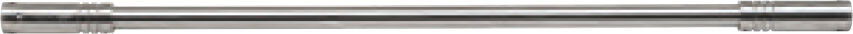 Barrierestang 103cm rvs in de dag