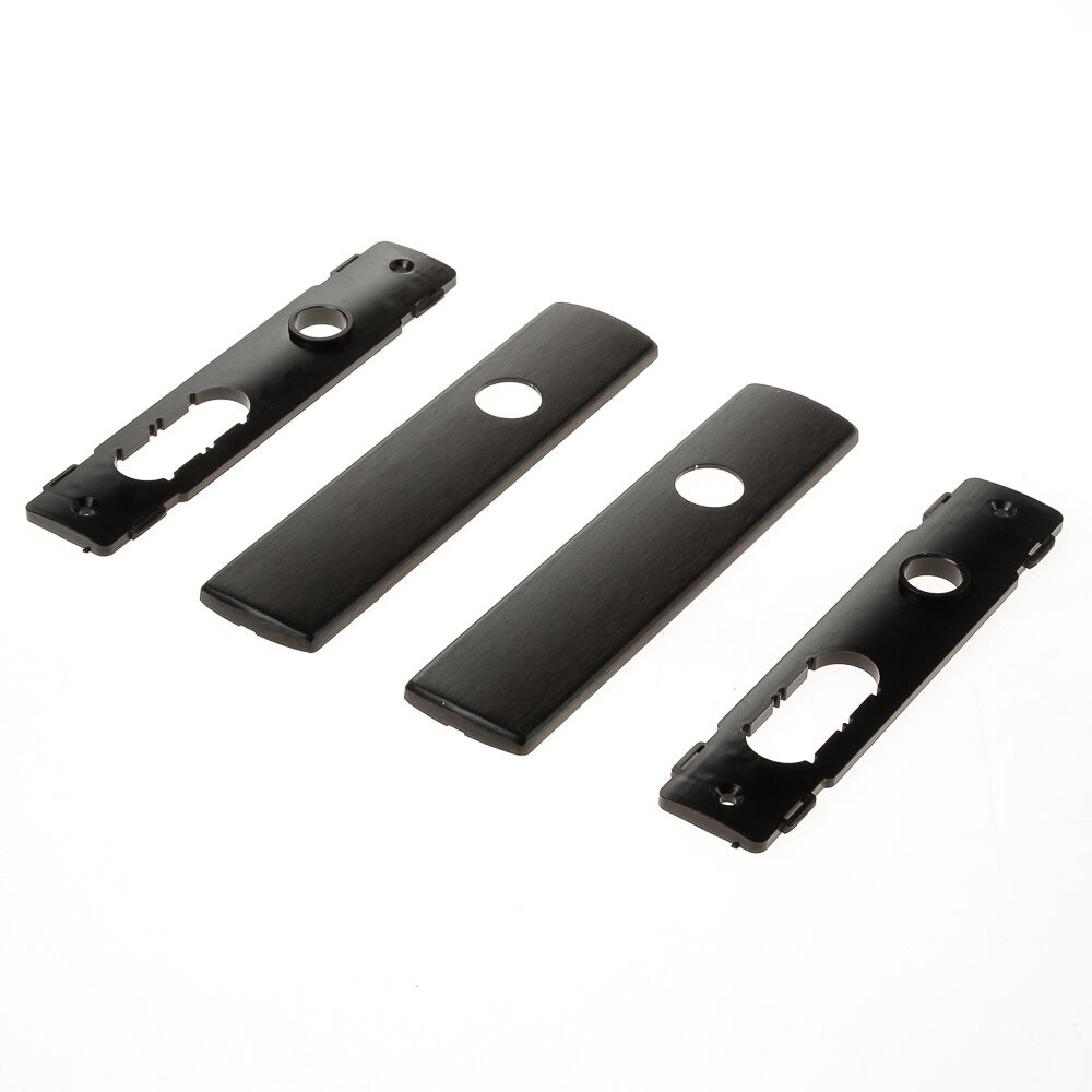 Binnendeurbeslag klik zwart L blind