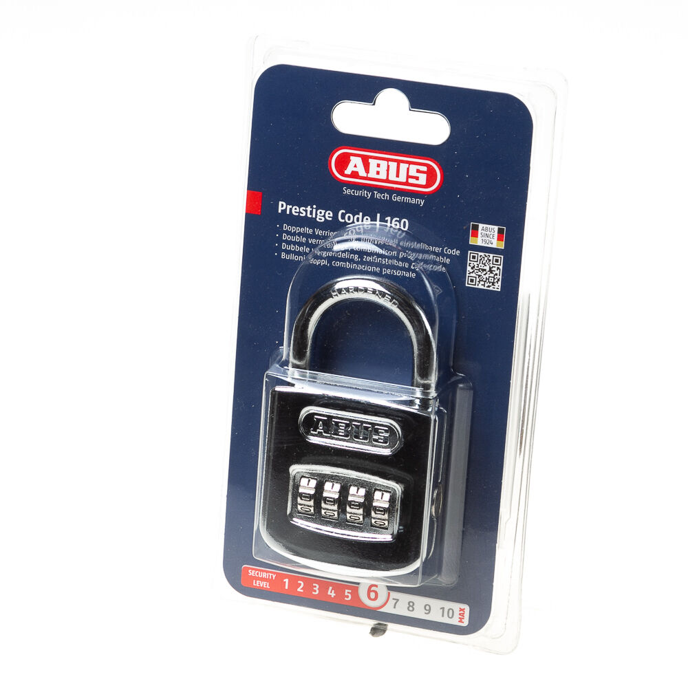 Cijferhangslot Abus 4 cijfers 160/50