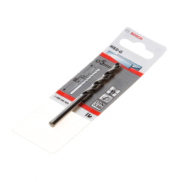 Metaalboor 5,0mm HSS-G (1st)