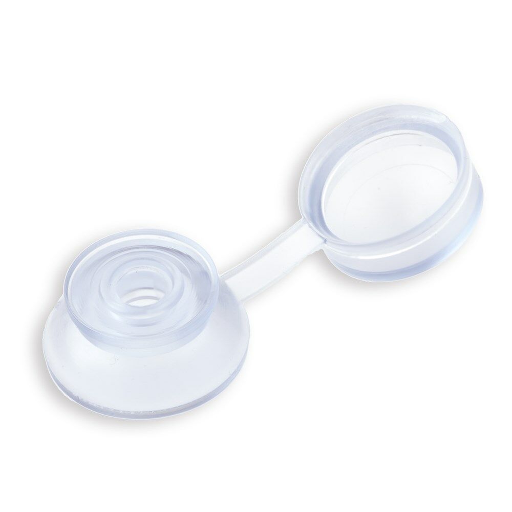 AFDEKKAP V/SCHR.50MM TRANSP/50