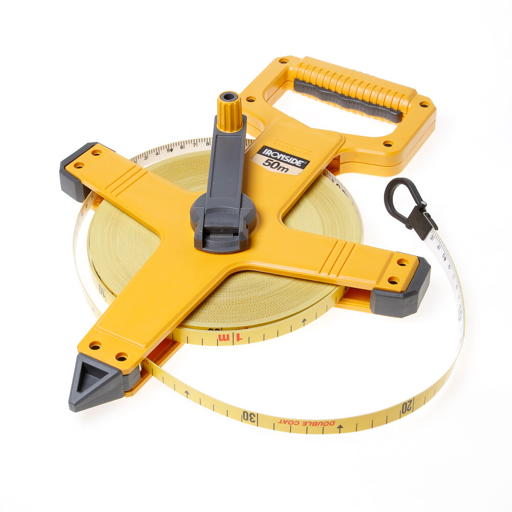 Landmeter fiber 50m x13mm irons.