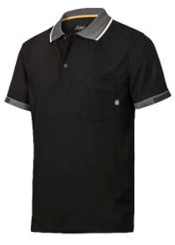 Snickers poloshirt tech zwart L