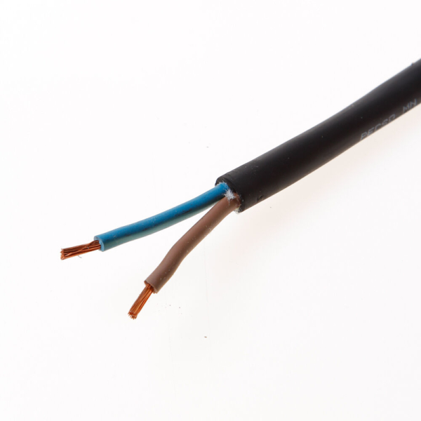 Kabel neopr. zwart 2x2.5