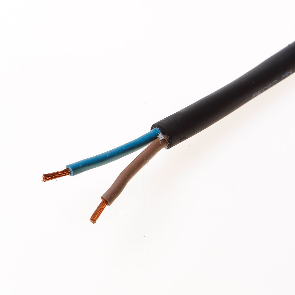 Kabel neopr. zwart 2x2.5