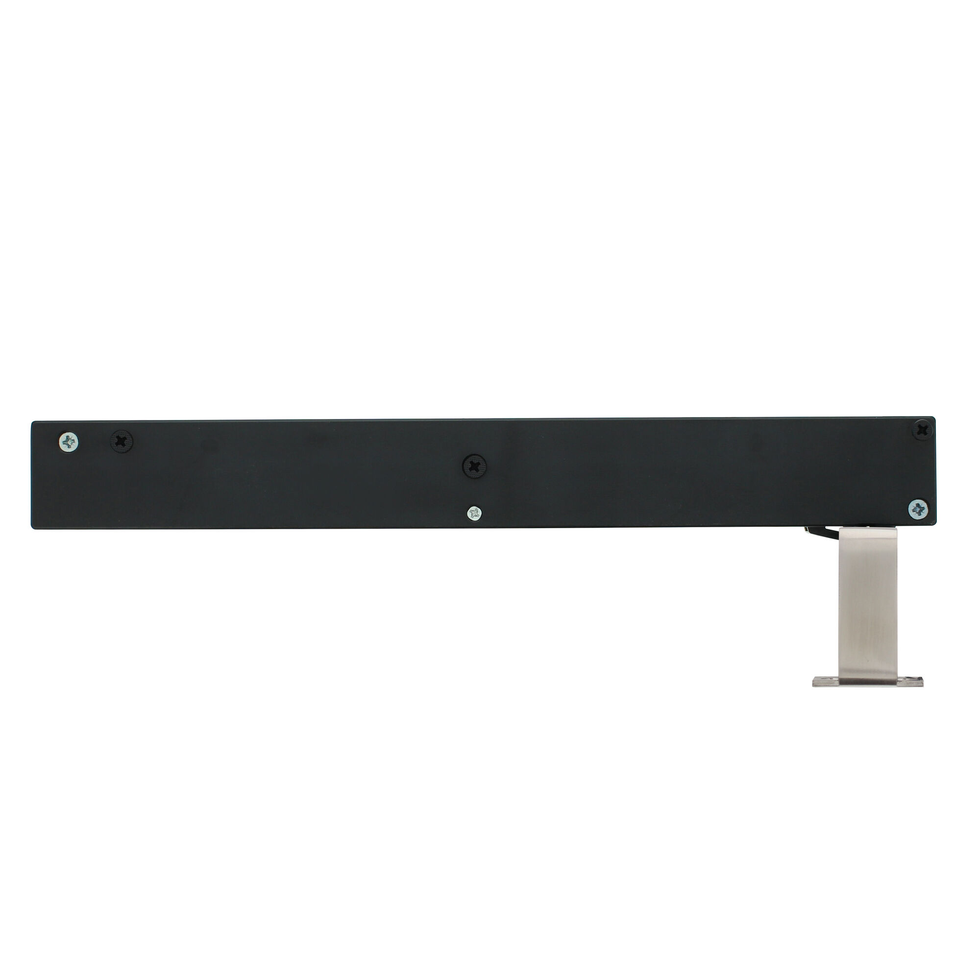 Sluitvertrager tbv schuifdeursysteem, rvs geb